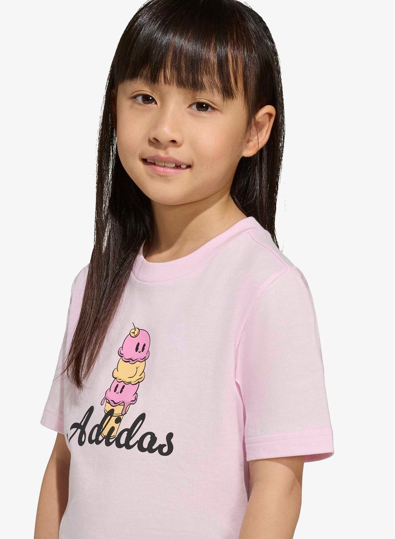 Adidas Kids Food Pack Graphic T-Shirt - Image 1
